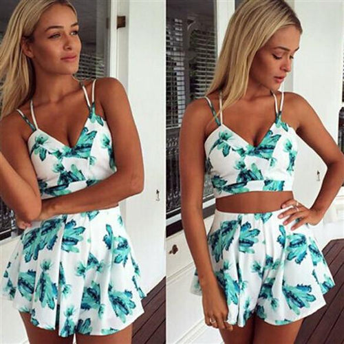 Top Shorts Set Dress Suit